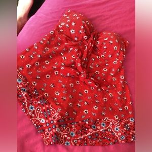 REALLY CUTE, no sleeve shirt. with flowers and other cute designs